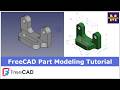 FreeCAD Part Modeling Tutorial 109 | FreeCAD Tutorial | Learn FreeCAD | Mechnexus |