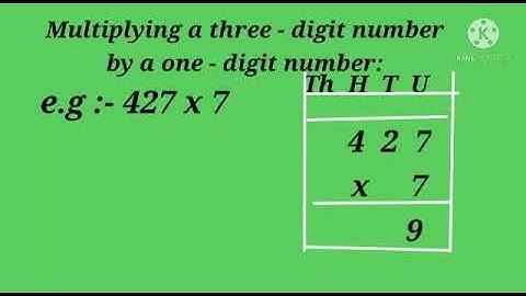 Std : 4.Sub : Maths. Chp .no 13 Multiplication : Part2