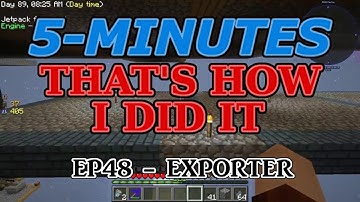 [SKY FACTORY 3] 5-MIN - THAT