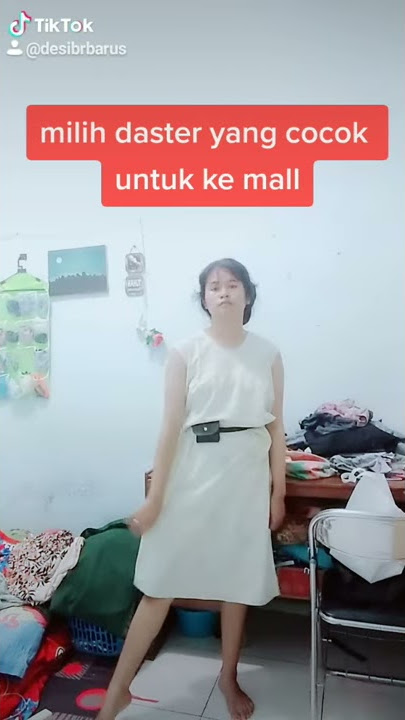 Tiktok|| pakai daster selama karantina covid-19