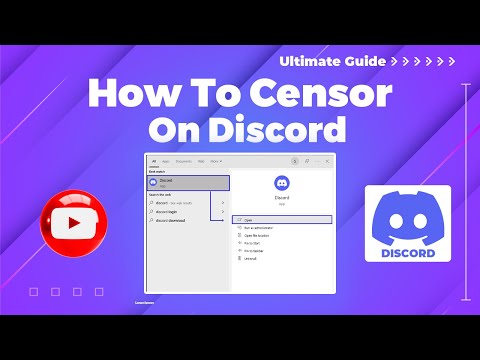 How to censor on discord 2024 (Discord Tricks)