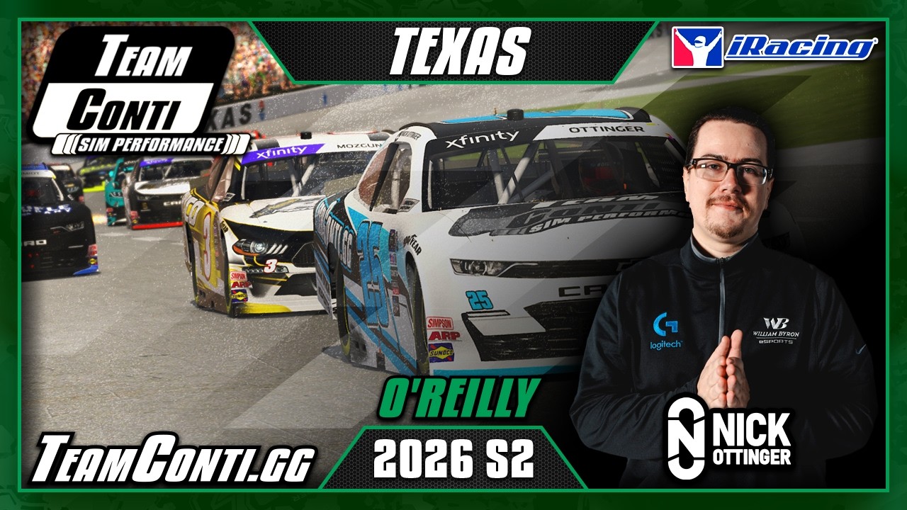 iRacing Pro Track Guide by Team Conti Sim Performance I 2026 NASCAR O ...