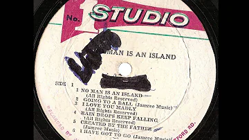 Dennis Brown ‎-- No Man Is An Island   Studio One ‎-- SOL 01112 1970 full album