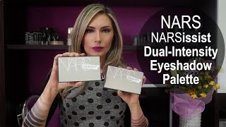 NARS Summer Unrated Eyeshadow Palette Live Swatches