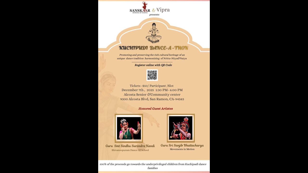 Dance for a cause: Empower Kuchipudi Village, Dance-A-Thon
