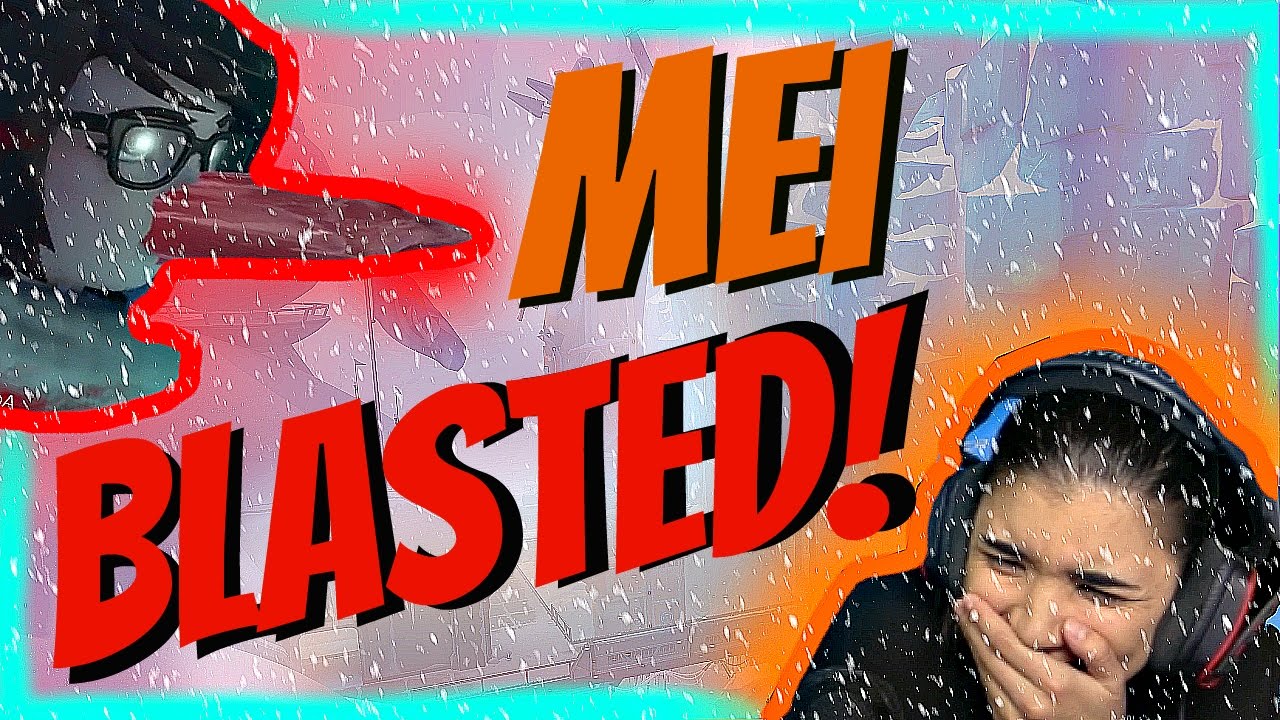 Mei gets destroyed! | Seagull RAGE - Overwatch Funny Moments Highlights!