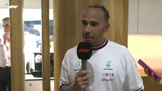 Lewis Hamilton | Post-FP Interview | 2022 French Grand Prix