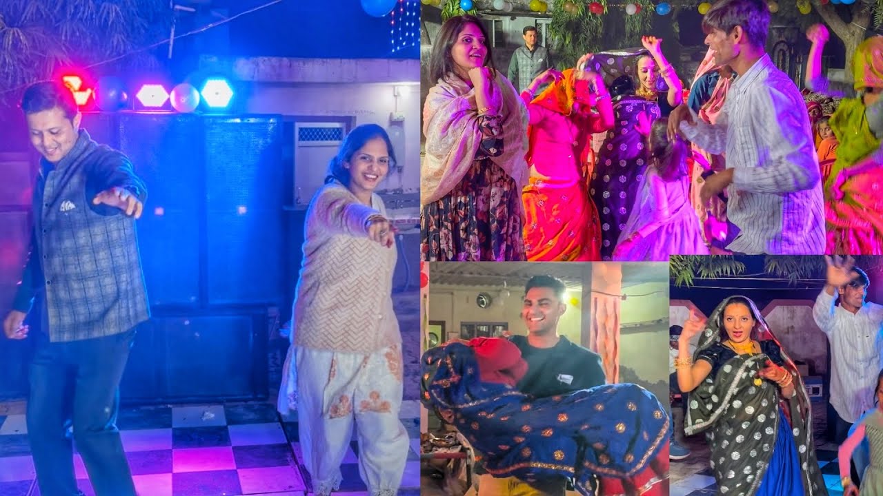 Desi dance tadka in Village | Bhabhi ko godi mai utha ke kiya Dance 💃 |