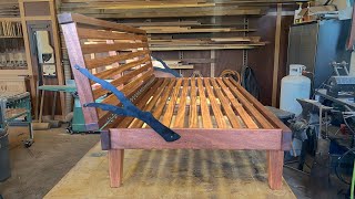 Making A Futon For My Off Grid Cabin!!!