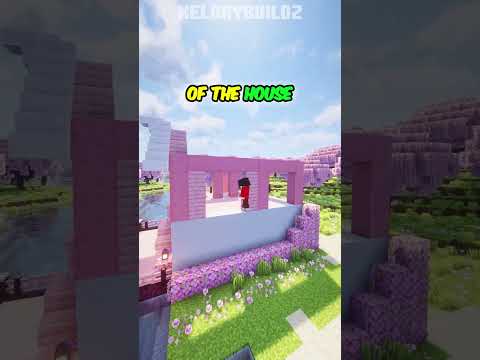Minecraft Cherry Lakeside House Tutorial 🌸