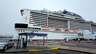 MSC Meraviglia Embarkation Day from NYC