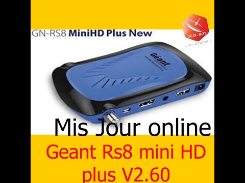 UPDATE ONLINE Geant hd Rs8 mini HD plus v2.60 BOMBE !! Funcam 1.31 @dealsattv5917