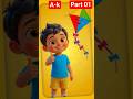 🎵🌈 ABC Alphabet Song for Kids | A for Apple 🍎 B for Boy 👦 | Learn ABCD Fun! 🎉
