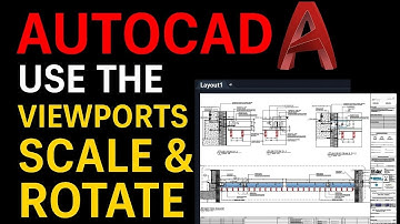 Learn AutoCAD Viewports | Different Scales and Rotation Inside Viewports (Mvsetup Command)