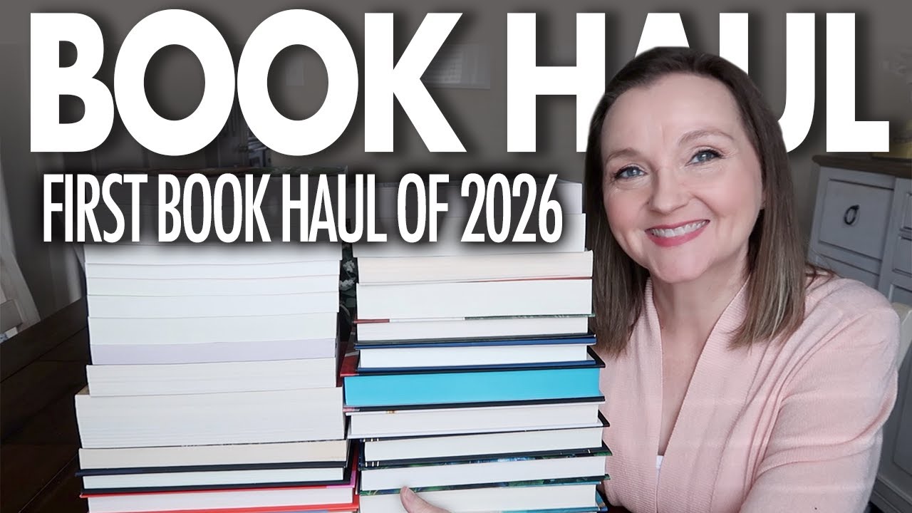 Моя ПЕРВАЯ книжная покупка 2026 года 📚 | 31 новая книга с Рождества, распродаж, «Книги месяца» и ...