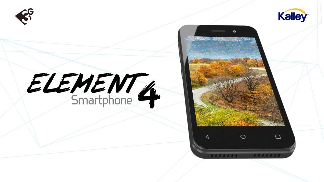 Nuevo smartphone Element 4 de Kalley
