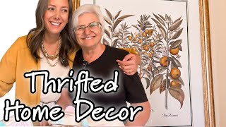 Thrift Store Home Decor Find Goodwill HAUL  Spring Decorating and Gardening Updates #vlog #house