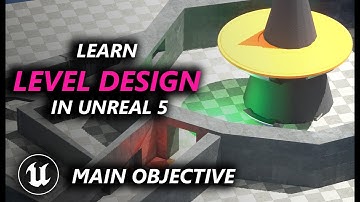 Learn this Level Design Principle in UE5! Main Objective Visual Language
