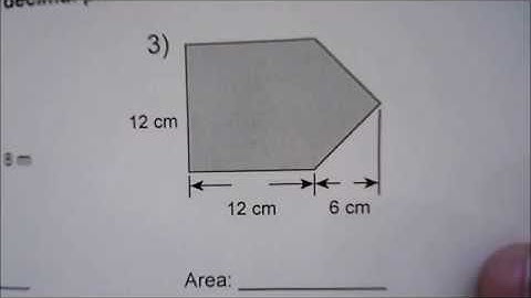 Unit 1   Area of Irregular Polygons
