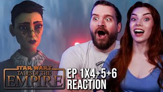Barriss Offee | Tales Of The Empire Ep 1x4+5+6 Reaction & Review | Star Wars on Disney+