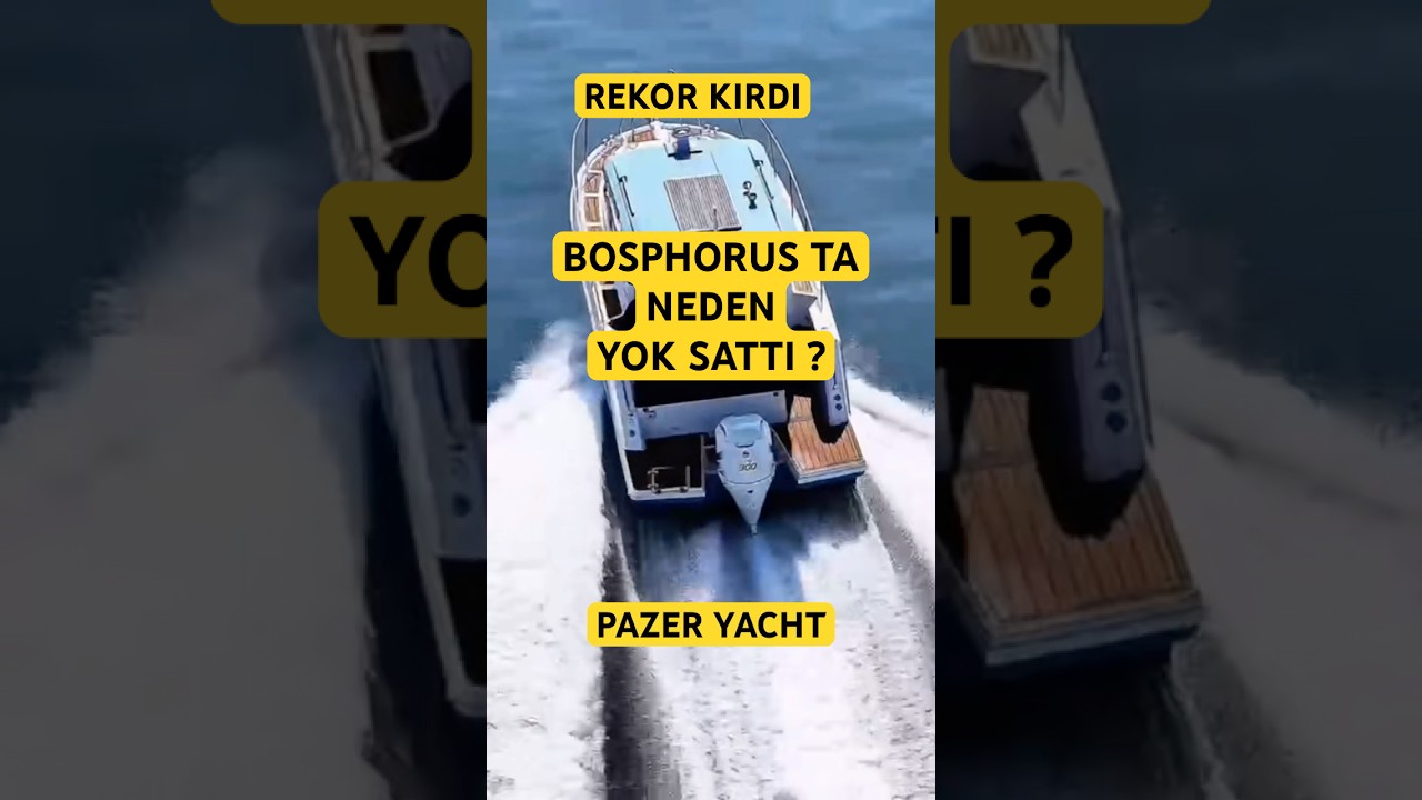 PANZER YACHT SATIŞ REKORU KIRIYOR #tekne #boating #boatlife #teknedeyaşam #yachtlife #olta