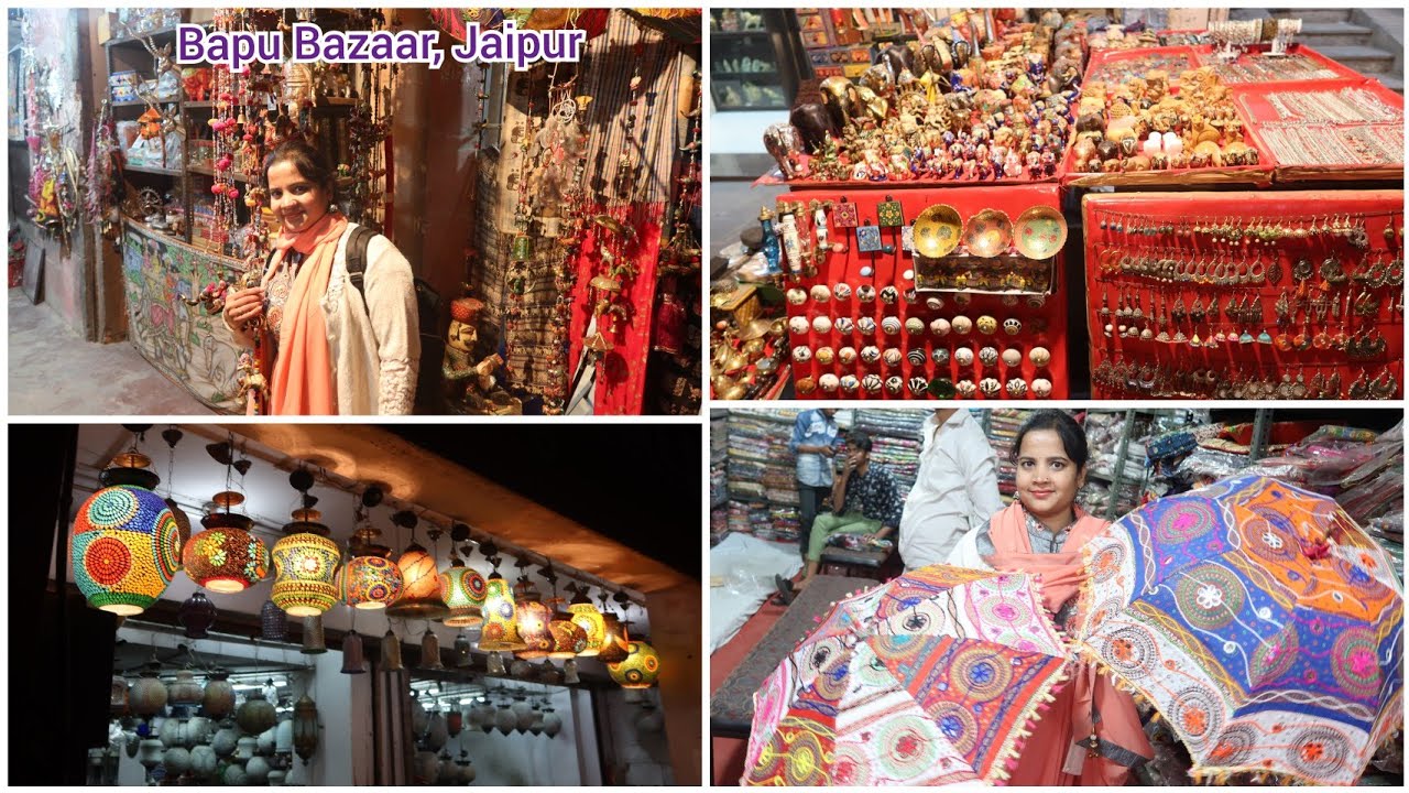 Bapu Bazaar, Jaipur, Rajasthan,Local market of Jaipur, Rajasthan