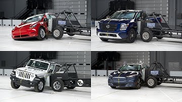 crash test 7 small suv (2022) side impact comparison
