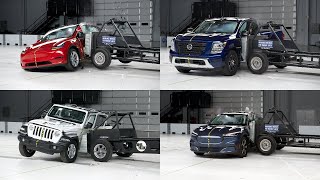 crash test 7 small suv (2022) side impact comparison