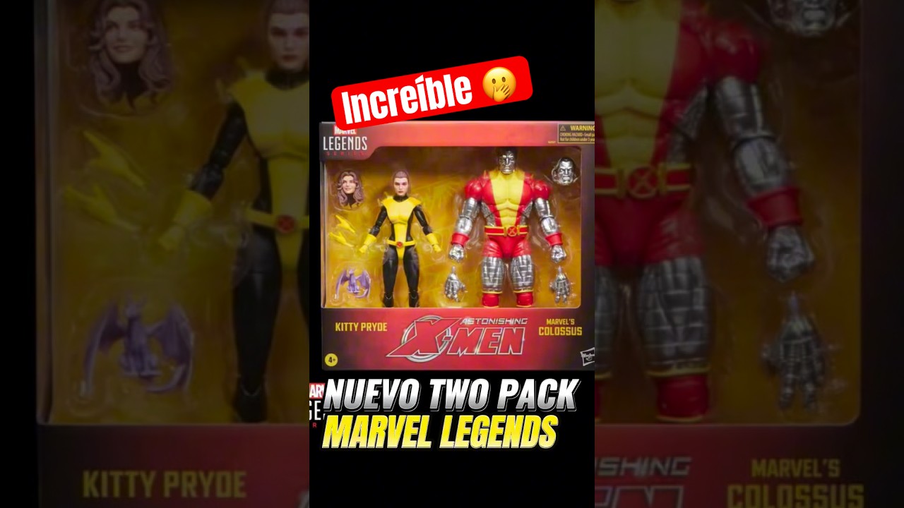 ¡Marvel Legends LO HIZO OTRA VEZ! Kitty Pryde & Colossus Astonishing X-Men