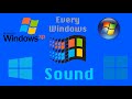 Every Windows Sound (1.0 - 11)