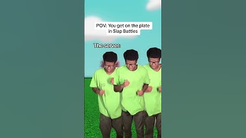 POV: You get on the plate in Slap Battles