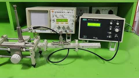 VSWR MEASUREMENT OF MATCHED LOAD