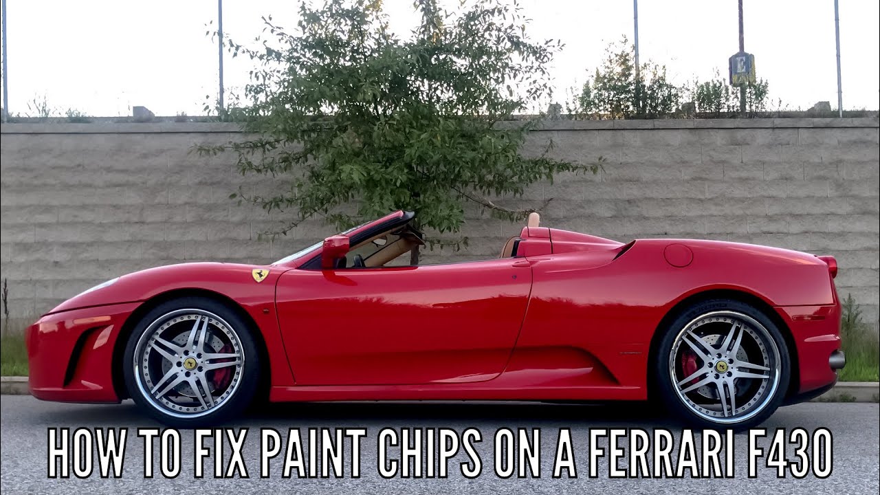 How To Fix Paint Chips On A Ferrari F430
