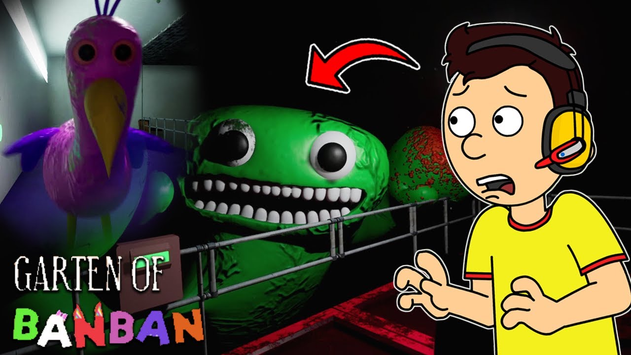 Caillou PLAYS an ALTERNATIVE POPPY PLAYTIME!! | Garten of Banban (Chapter 1)