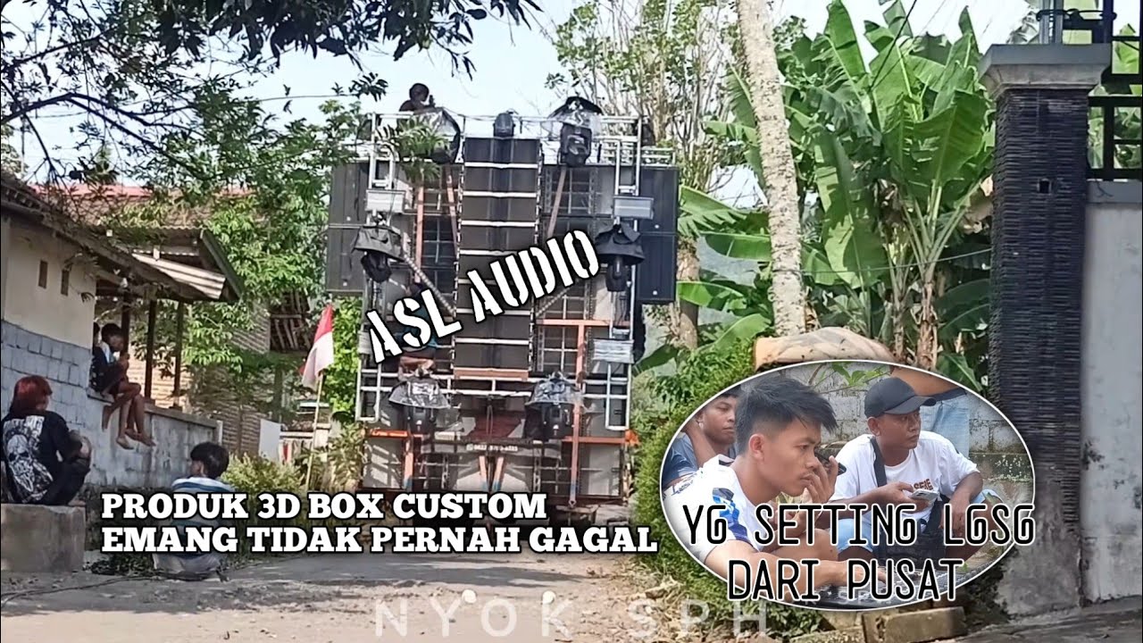 ASL LGSG DI SETTING SANG PEMBUAT BOXNYA. ASL KARNAVAL LAMPEJI 