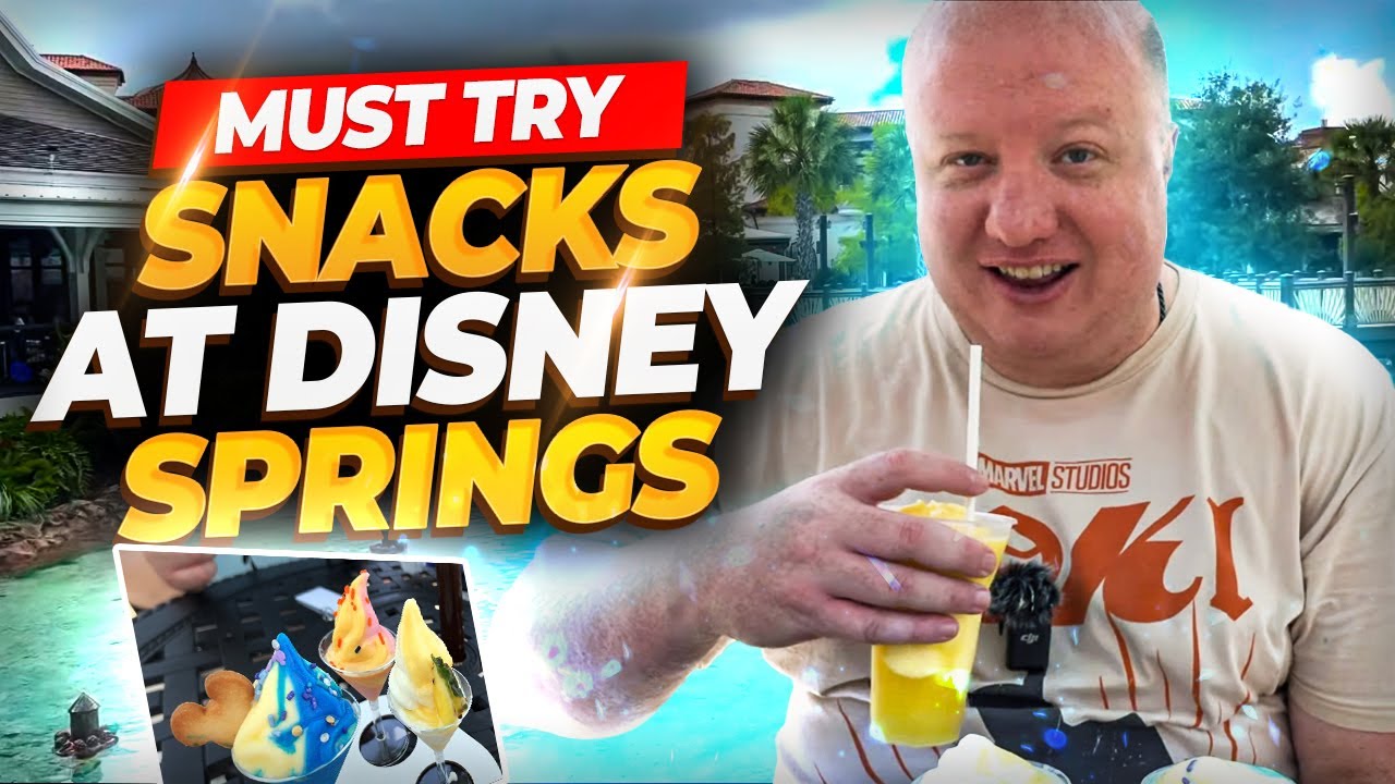 Best Snacks at Disney Springs Swirls on the Water YouTube