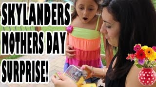 Skylanders Mothers Day Surprise Trick - Stone Zook / GITD Sonic Boom Gifting (part 2 of 2)