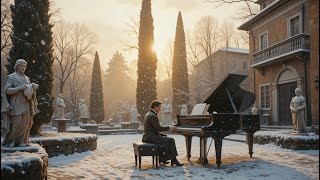 Soothing Piano Music & Peaceful Snow Scenes | Stress Relief Ambience screenshot 1