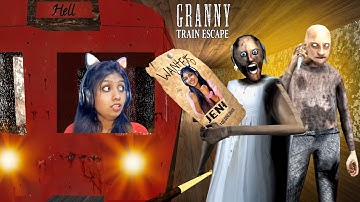 New TRAIN ESCAPE in Granny Chapter-1 | This Time Grandpa Having Shotgun😨 !!