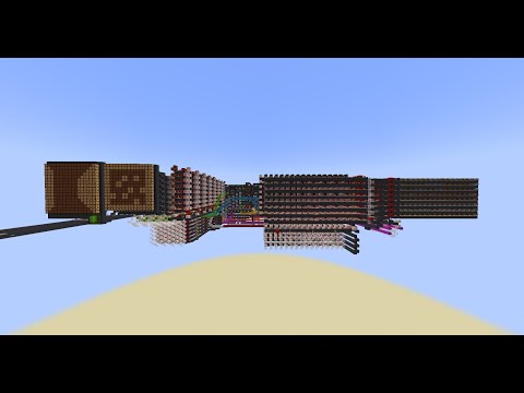 Redstone CPU - 3D Maze Program