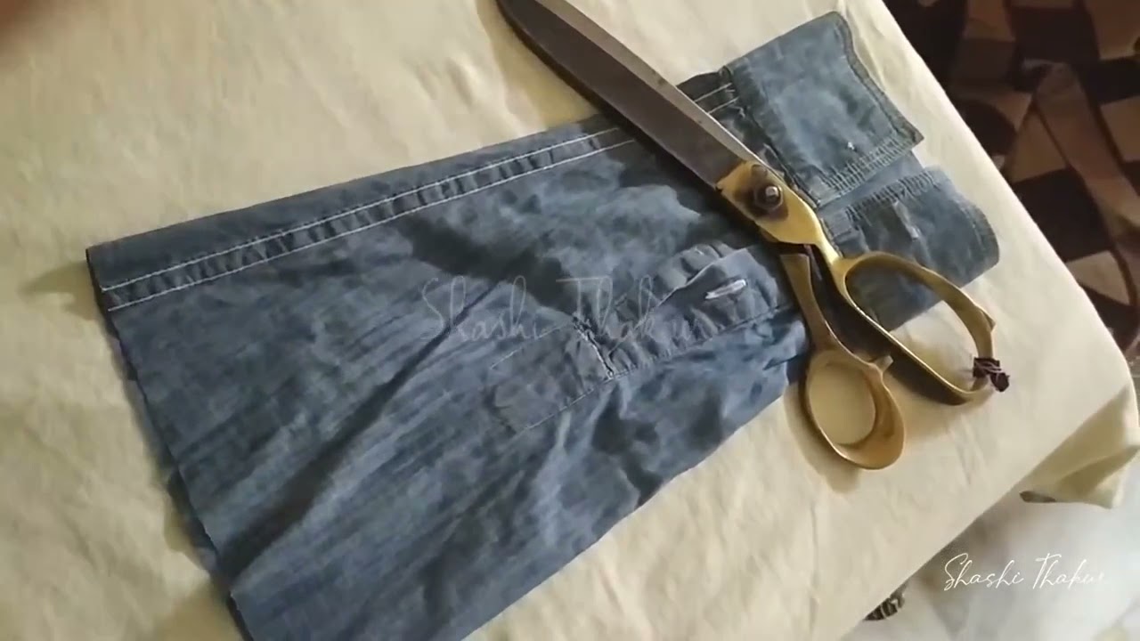 Mask Making  || Home made || From Waste Denim ||