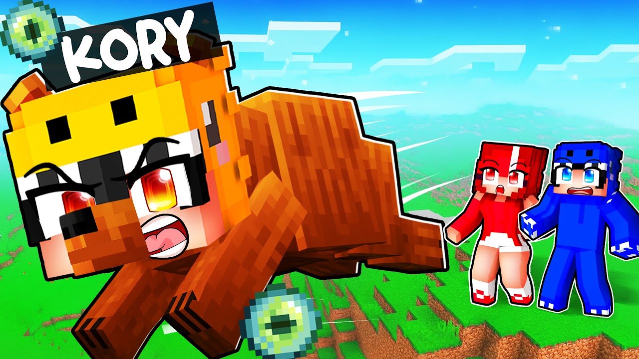 I Pretended To Be a BEAR, Then Beat Minecraft!