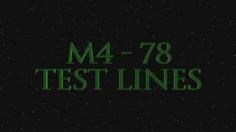 M4-78 Test Lines.avi