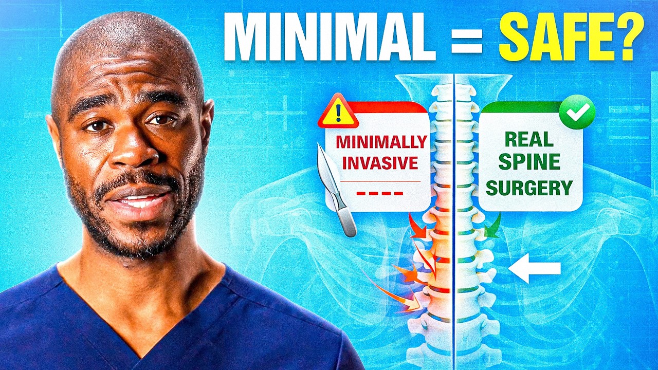 Dr. Adedayo Ashana — The Truth About Minimally Invasive Spine Surgery (What Patients Need to Know) video thumbnail