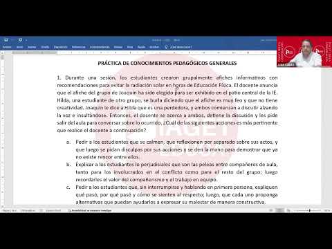 ASCENSO DE ESCALA 2026 - CONOCIMIENTOS PEDAGÓGICOS