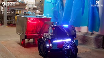 Food Processing Logistics - Capra Robotics -  Robot Center