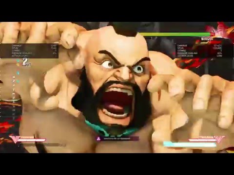 Randoms: SFVBeta Zangief Dash Short Short Super Is Super Sweet