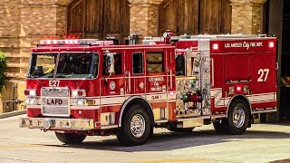 LAFD NEW Engine 27 Responding