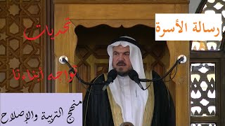 ما هي رسالة الأسرة المسلمة؟ - أ.د. محمد سعيد حوى || خطبة الجمعة 18/ 6/ 2021م