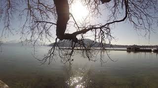 Le lac d&#39;Annecy le 19 février 2019 - Annecy